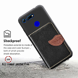 Avis Wewoo Coque Leaf Buckle Litchi Texture Card Holder PU + TPU Case for Huawei Honor V20with Slot & & Wallet & Photo Frame