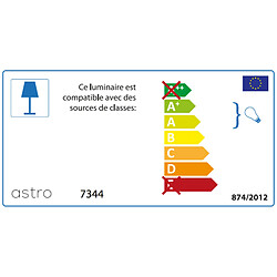 Astro Spot encastrable carré double orientable Blanco - Blanc pas cher