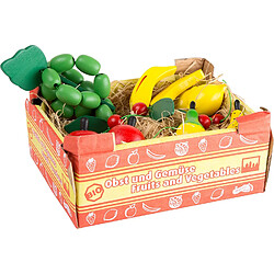 Small Foot Cageot de fruits en bois