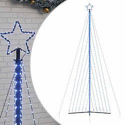 vidaXL Guirlande de sapin de Noël 789 LED bleu 480 cm