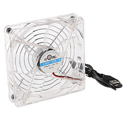 ventilateur usb silencieux reglable 120mm pc pas cher