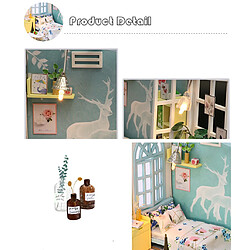 3D miniatures bricolage en bois Dollhouse Meubles Creative Chambre Artisanat Cadeaux Décore pas cher