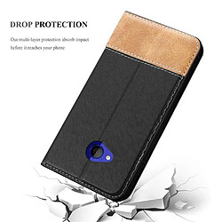 Cadorabo Coque HTC U PLAY Etui en Noir pas cher