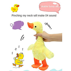 Avis Universal Jouets en peluche pour tirer le petit canard jaune au cou, jouets pour accompagner les enfants qui se promènent et chantent