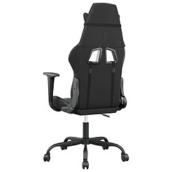 Maison Chic Chaise Gaming | Chaise de jeu de massage Ergonomique | Chaises de Bureau noir similicuir -GKD10594 pas cher