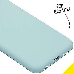 Universal Étui en silicone liquide pour iPhone SE (2020) / 8/7 - bleu clair