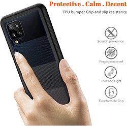 Coque Samsung A42 5G, Coque Intégrale Antichoc Slim Fit Bumper Housse de Protection pour Samsung Galaxy A42 5G - Noir