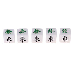 Avis Dés de Mahjong durable pour Jeu de Mahjong