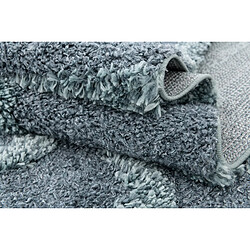 Hadorn Tapis shaggy 305x240 Bleu Thun Artem pas cher