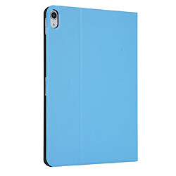 Avis Wewoo Coque Souple Étui de protection en TPU Universal Spring Texture pour iPad Pro 11 pouces 2018 avec support Bleu