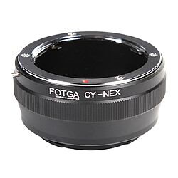 Adaptateur D'objectif De Caméra CY-NEX Pour Contax C / Y NEX-5 NEX-5N NEX6 A3000 a7 pas cher