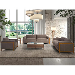 Acheter Angel Cerda Fauteuil en tissu marron