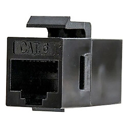 Adaptateur RJ45 NANOCABLE 10.21.0501 Cat.6 UTP Noir