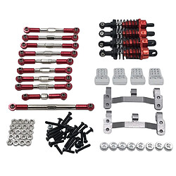 Kit Métal De Remplacement RC Support De Choc Pour Camions De Voiture WPL HengLong FY Rouge