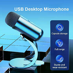 Cfsyls Micro de bureau professionnel pour microphone USB