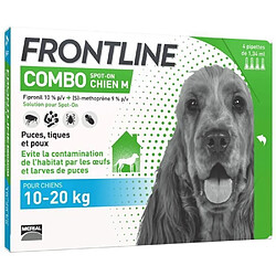 FRONTLINE Combo chien - 10-20kg - 4 pipettes