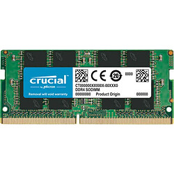 Mémoire RAM Crucial CT16G4SFRA32A SODIMM DDR4 16 GB DDR4-SDRAM CL22