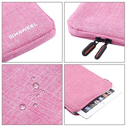 Wewoo Sacoche Housse de transport 9,7 pouces Sleeve Case mallette, pour iPad 9,7 pouces / iPad Pro 9,7 pouces, Galaxy, Lenovo, Sony, Xiaomi, tablettes Huawei 9,7 pouces rose pas cher