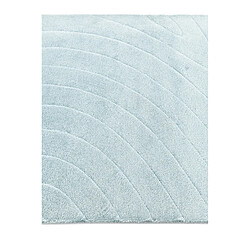 Vidal Tapis de couloir en laine 295x81 bleu Darya pas cher