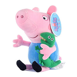 Universal Véritable petit cochon Page Georges peluche familiale avec animal de compagnie ours en peluche/dinosaure(Rose)