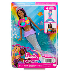 Mattel Barbie Dreamtopia Poupée mannequin Sirène Lumières Scintillantes pas cher