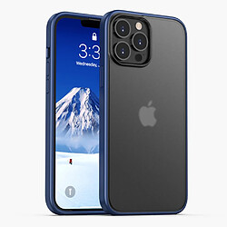 Ipaky Coque en TPU hybride bleu pour votre Apple iPhone 13 Pro Max 6.7 pouces