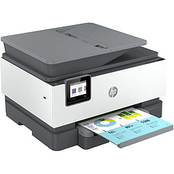 HP OfficeJet Pro Imprimante Tout-en-un HP 9014e, Couleur, Imprimante pour Petit bureau, Impression, copie, scan, fax, HP+; Éligibilité HP Instant Ink; Chargeur automatique de documents; Impression recto-verso