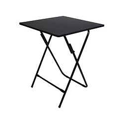 The Home Deco Factory Table pliable en métal 60 cm.