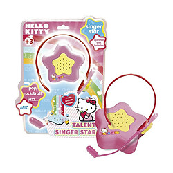 Microphone Karaoké Hello Kitty Rose