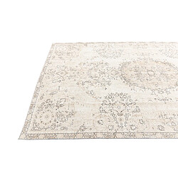 Avis Vidal Tapis de laine 282x170 beige Ultra Vintage