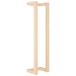 vidaXL Porte-serviette 23x18x90 cm Bois de pin massif