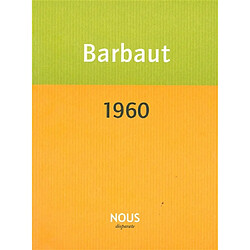 1960 : chronique d'une année exemplaire - Occasion