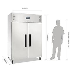 Avis Armoire Positive Ventilée Double Porte - 1200 L - Polar