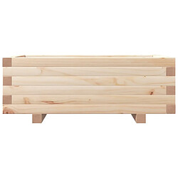 Acheter vidaXL Jardinière 70x40x26,5 cm bois de pin massif