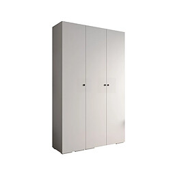 Abiks Meble Armoire Inova 2 À Portes Battantes 236,7/150/47 3 Portes (bianco/nero)