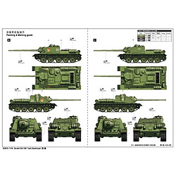 Acheter Trumpeter Maquette Char Soviet Su-100 Tank Destroyer