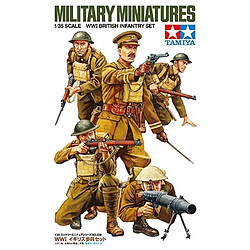 Tamiya Figurine Mignature Wwi British Infantry Set