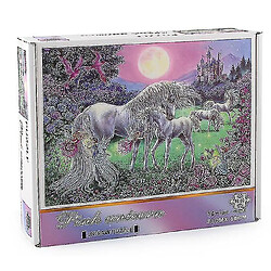 Universal Puzzle licorne Pegasus Puzzle, casse-tête éducatif de décompression, décoration murale 1000 pièces pas cher