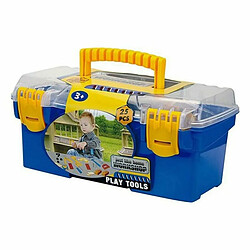 BigBuy Fun Jeu d'outils pour les enfants Bleu 25 Pièces