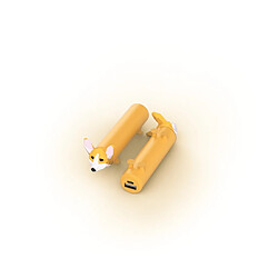 Mobility on Board Batterie Externe 4800mAh CORGI Compacte et Puissante Jaune