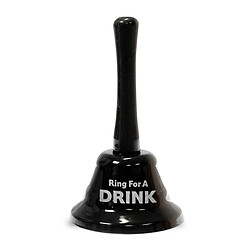 Totalcadeau Clochette noire Ring for a Drink alcool