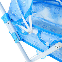 Acheter Mini-poussette pliable pour poussette de chariot pour poussette faisant semblant de jouer des jouets bleus