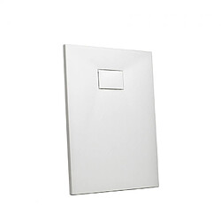 Avis Arati Bath And Shower Receveur de douche rectangulaire en résine 90x70 Stone, Couleur: Blanc