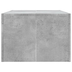 Acheter vidaXL Table basse gris béton 102x50x36 cm bois d'ingénierie