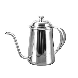 Inodore Main Goutte à Goutte Pot De Café Sur Gooseneck Bouilloire 650ml Argent