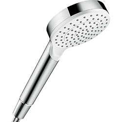 douchette crometta green - 1 jet - blanc et chromé - 100 mm - hansgrohe 26334400