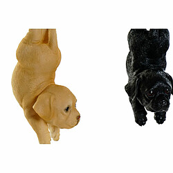 Figurine Décorative DKD Home Decor Résine Chien (9 x 10.5 x 20 cm) (3 pcs)