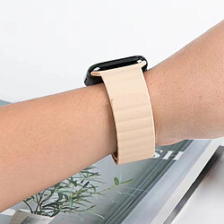 Bracelet en silicone MUTURAL résistant à la transpiration, réglable, magnétique, lumière des étoiles pour votre Apple Watch Series 7 41mm/6/5/4/SE 40mm/3/2/1 38mm