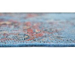 Acheter Vidal Tapis de laine 113x66 Bleu Vintage Royal