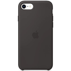 Apple Coque en silicone pour l'iPhone SE (2022 / 2020) - Noir